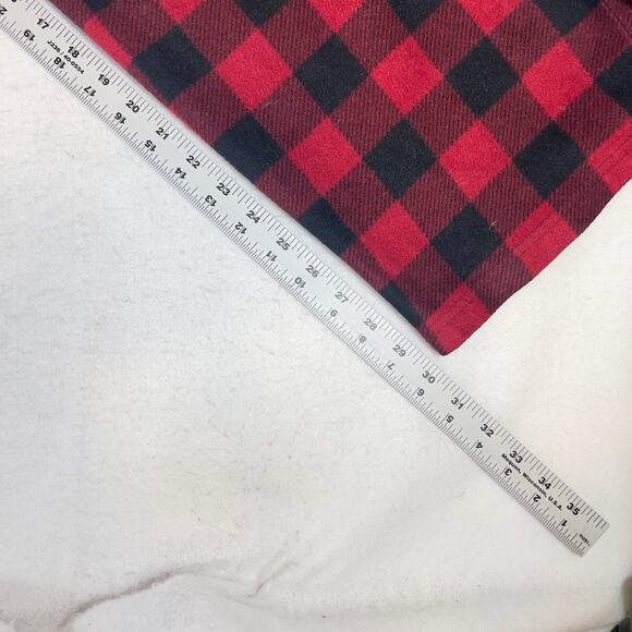 Berkley Jensen Flannel Loungewear Pants Men's XXL Red/Blue Check Sweatpants - Picture 8 of 11